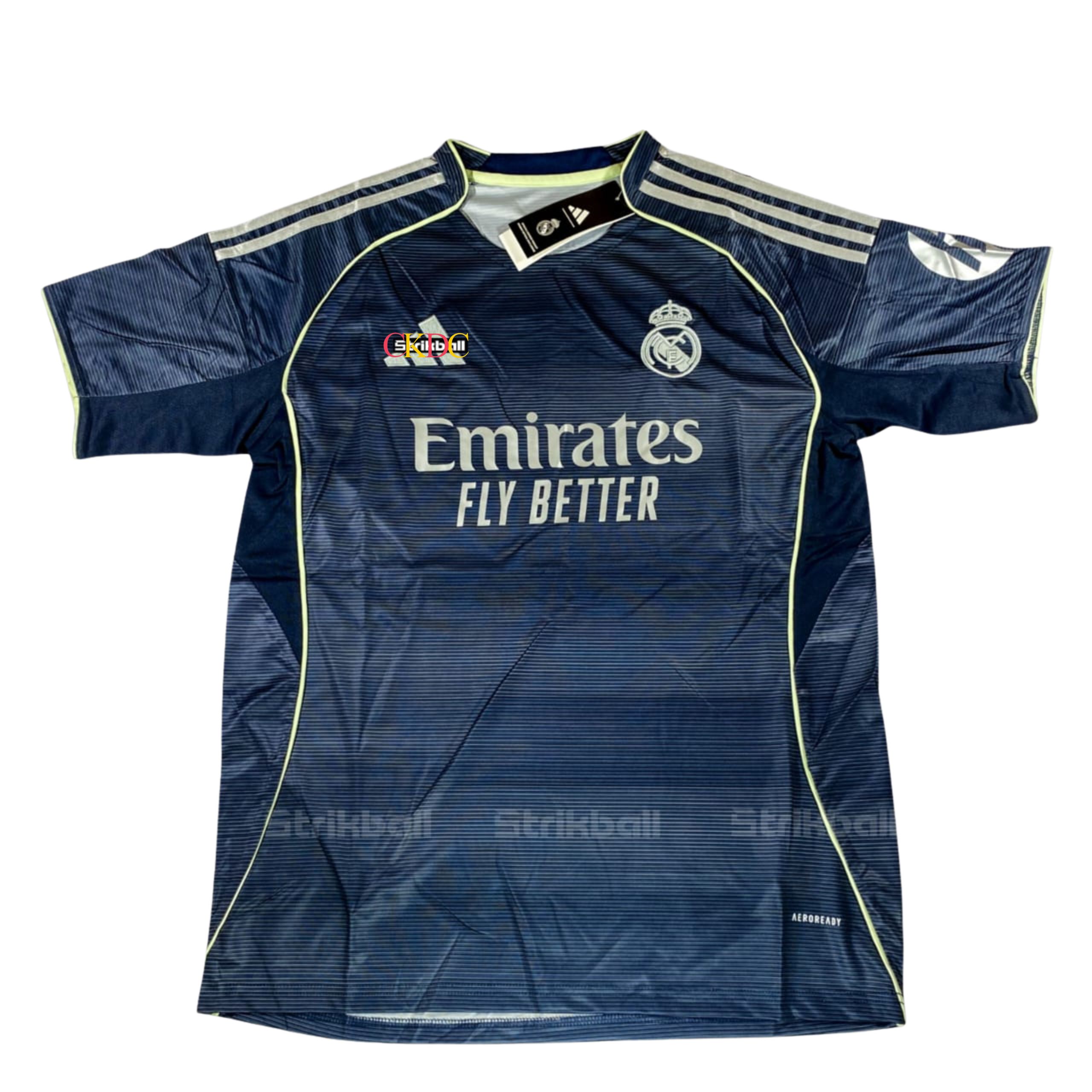 Real Madrid 2025/26 Away Kit – Fan Edition